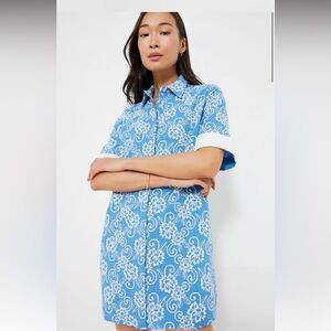 POMANDER PLACE -Riviera Painted Chintz Aurora Dress